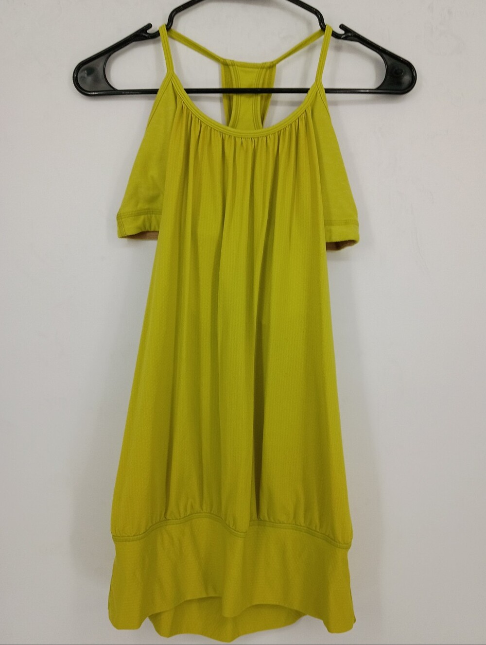 lululemon athletica Lime Green Strappy Tank Top